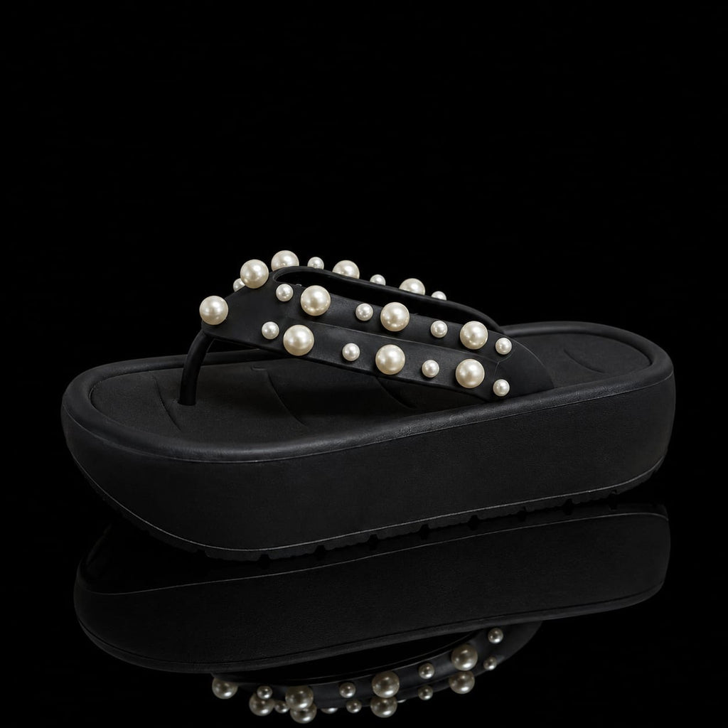 Claquettes silicone, perla 020
