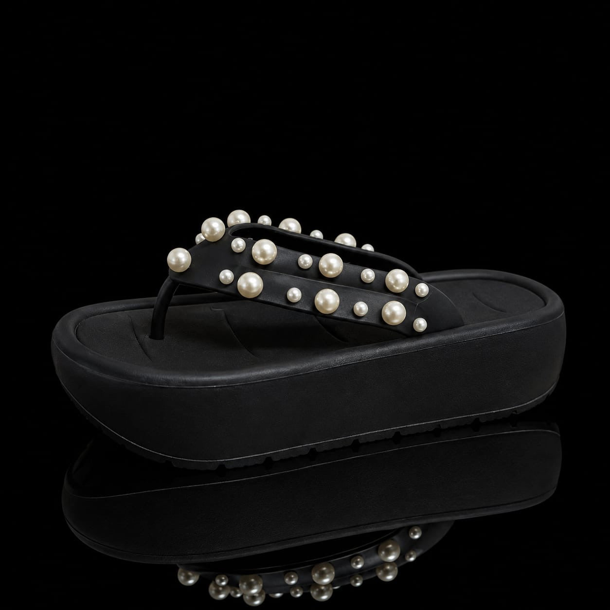 Claquettes silicone, perla 020